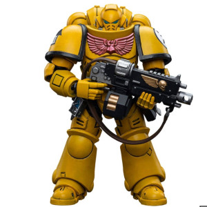 Boite de W40K - Figurine Joy Toy : Imperial Fists Intercessor with Auto Bolt Rifle