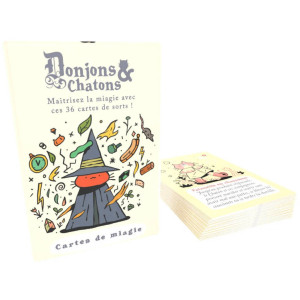 Boite de Donjons & Chatons - Cartes de Miagie