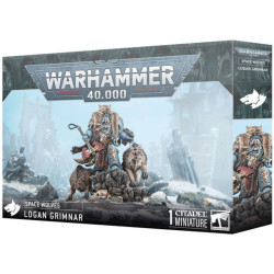 Warhammer 40K : Space Wolves - Logan Grimnar