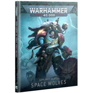 Boite de Warhammer 40K Supplément de Codex : Space Wolves