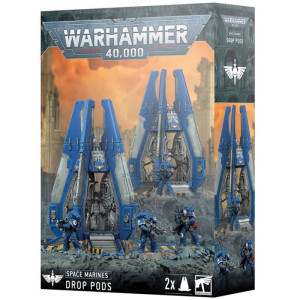 Boite de Warhammer 40K : Space Marines - Drop Pods