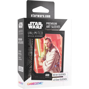 Boite de Star Wars Unlimited : Sleeves Qui-Gon Jin