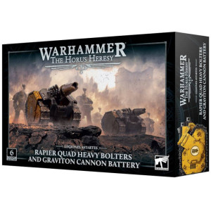 Boite de Warhammer : The Horus Heresy - Legiones Astartes : Rapier Quad Heavy Bolters and Graviton Cannon Battery