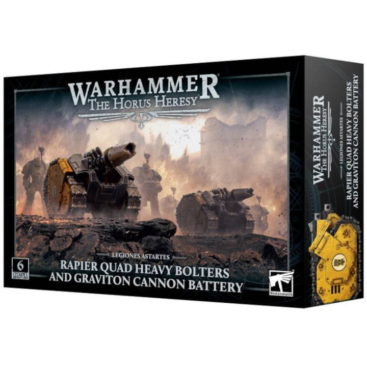 Warhammer : The Horus Heresy - Legiones Astartes : Rapier Quad Heavy Bolters and Graviton Cannon Battery