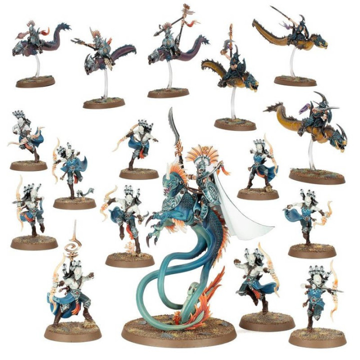 Age of Sigmar : Idoneth Deepkin - Spearhead Akhelian Tide Guard