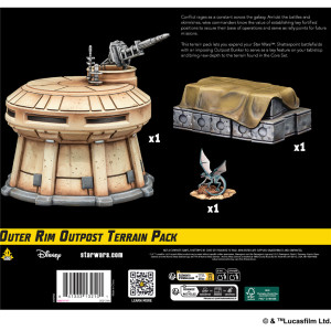 Star Wars : Shatterpoint - Outer Rim Outpost Terrain Pack
