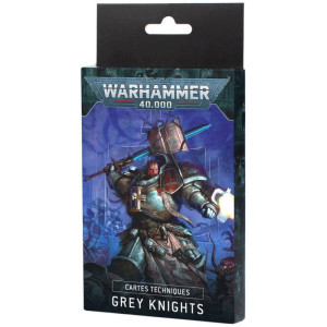 Warhammer 40K : Grey Knights - Cartes techniques