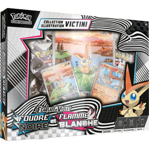 Pokémon EV10.5 - Collection Illustration - Foudre Noire et Flamme Blanche - Victini
