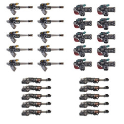 Warhammer : The Horus Heresy - Legiones Astartes - Heavy Weapons Upgrade Set (Volkite Culverins, Lascannons, Autocannons))