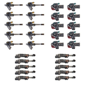 Warhammer : The Horus Heresy - Legiones Astartes - Heavy Weapons Upgrade Set (Volkite Culverins, Lascannons, Autocannons))