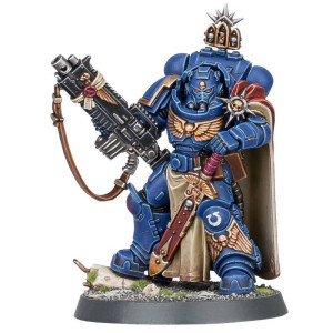 Warhammer 40K : Space Marines - Captain with Master-Crafted Heavy Bolt Rifle