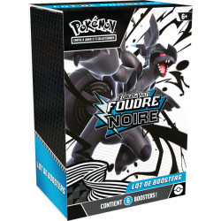 Pokémon EV10.5 - Lot de 6 Boosters - Foudre Noire