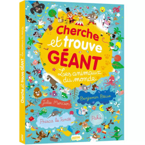 Boite de Cherche et Trouve Géant - Les Animaux du Monde