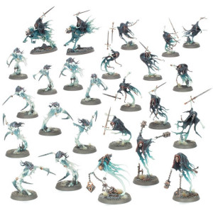 Age of Sigmar : Nighthaunt - Spearhead Cursed Shacklehorde