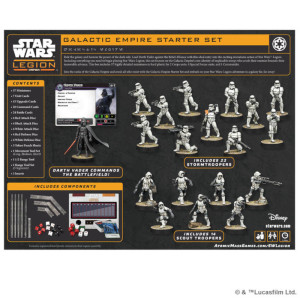 Star Wars : Légion - Galactic Empire Starter Set