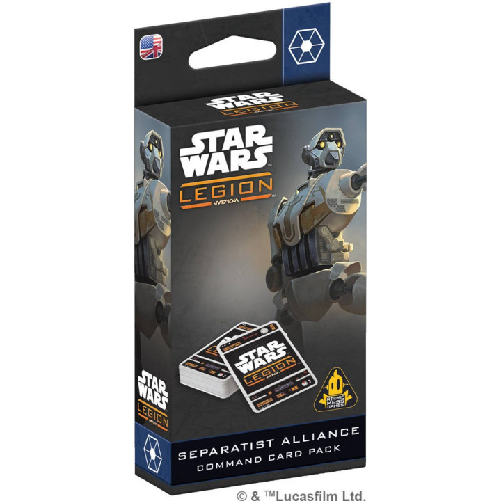Star Wars : Légion - Separatist Alliance Command Card Pack
