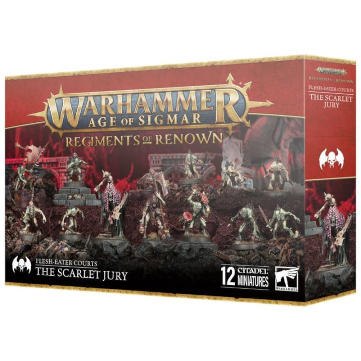Age of Sigmar : Flesh-Eater Courts - Regiments of Renown The Scarlet Jury