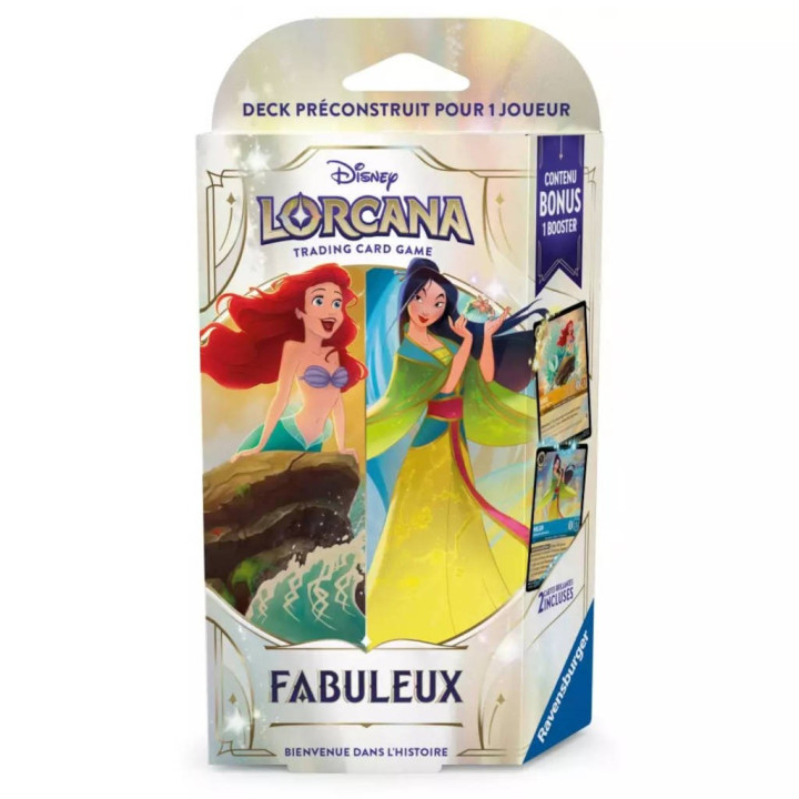 Lorcana S9 - Fabuleux : Starter Deck Ariel & Mulan