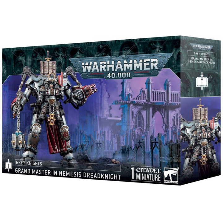 Warhammer 40K : Grey Knights - Grand Master in Nemesis Dreadknight