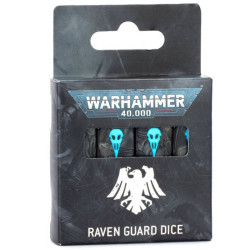 Warhammer 40K - Set de Dés Raven Guard