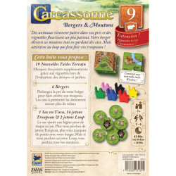 Carcassonne - Bergers et Moutons - Ext 9 (Nouvelle Edition)