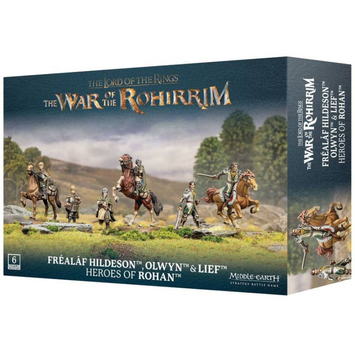Middle-Earth Strategy Battle Game : The War of the Rohirrim - Heroes of Rohan