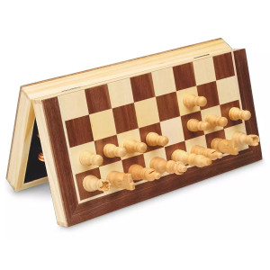 Jeu d'Échecs Magnétiques Marqueterie
