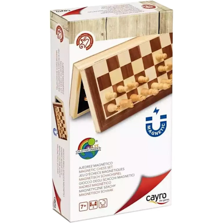 Jeu d'Échecs Magnétiques (Cayro)