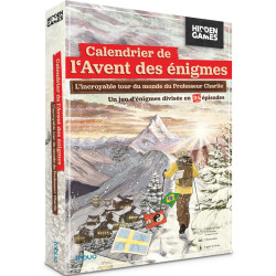 Calendrier de l'Avent Hidden Games - L'Incroyable tour du monde du Professeur Charlie