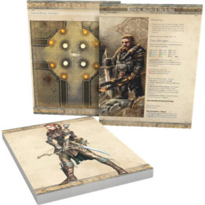 Boite de Les Terres d'Arran - Chroniques des Terres Mortes : Aides de Jeu