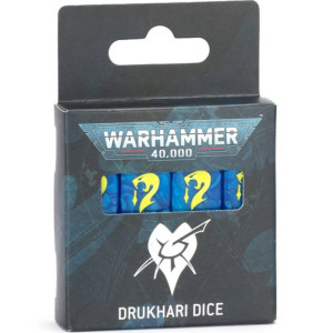 Boite de Warhammer 40K - Set de Dés Drukhari