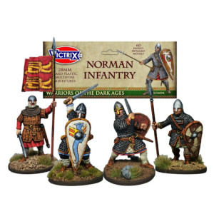 Boite de Victrix Miniatures - Norman Infantry