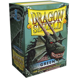 Acheter 100 Protège Cartes Dragon Shield Vert - Ludifolie