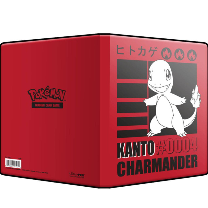 Pokemon - Portfolio A5 - Salamèche Kanto Rouge