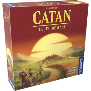 Boîte du jeu Catan - jeu de société stratégique de gestion et de développement