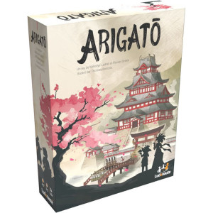 Boîte du jeu Arigato - jeu de société de stratégie et de gestion