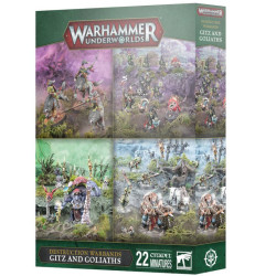 Warhammer Underworlds - Destruction Warbands : Gitz and Goliaths