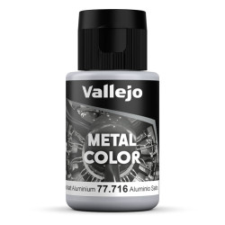 Vallejo - Metal Color : Semi Matt Aluminium