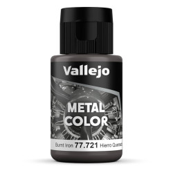 Vallejo - Metal Color : Burnt Iron