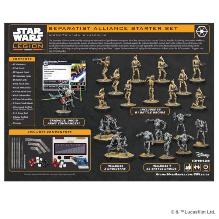 Star Wars : Légion - Separatist Alliance Starter Set