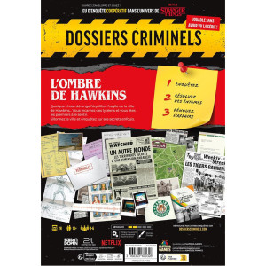 Dossiers Criminels - Stranger Things : L'Ombre de Hawkins