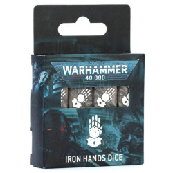 Warhammer 40K - Set de Dés Iron Hands