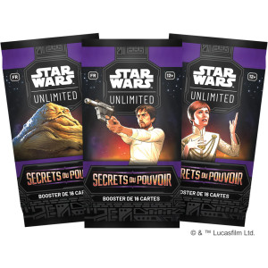 Star Wars Unlimited : Secrets du Pouvoir - Booster