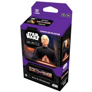 Star Wars Unlimited : Secrets du Pouvoir - Deck de Démarrage Chancelier Palpatine
