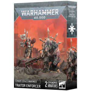Boite de Warhammer 40K : Chaos Space Marines - Traitor Enforcer
