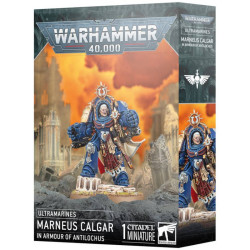 Warhammer 40K : Ultramarines - Marneus Calgar in Armour of Antilochus