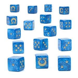 Warhammer 40K - Set de Dés Ultramarines