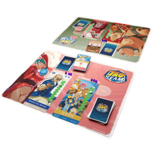 Tag Team - Tapis de Jeux : Milady et Golem