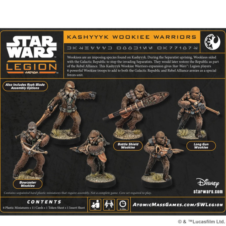 Star Wars : Légion - Kashyyyk Wookiee Warriors