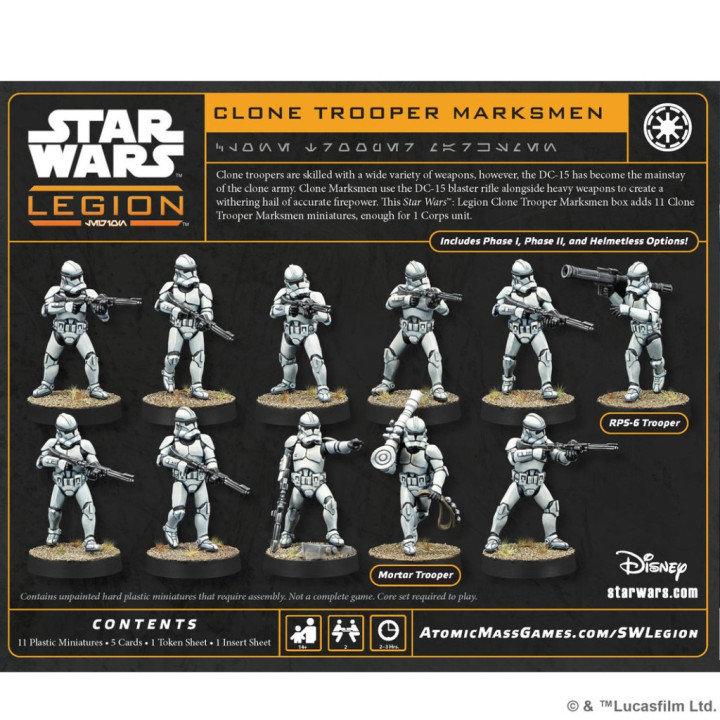 Star Wars : Légion - Clone Trooper Marksmen